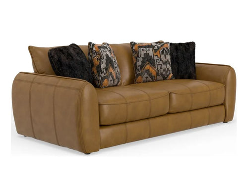 Corvara Caramel Sofa - WCC Furniture & Mattress Center Lafayette & Lake Charles