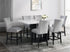 Valentino 7 Piece Counter Height Dining Set