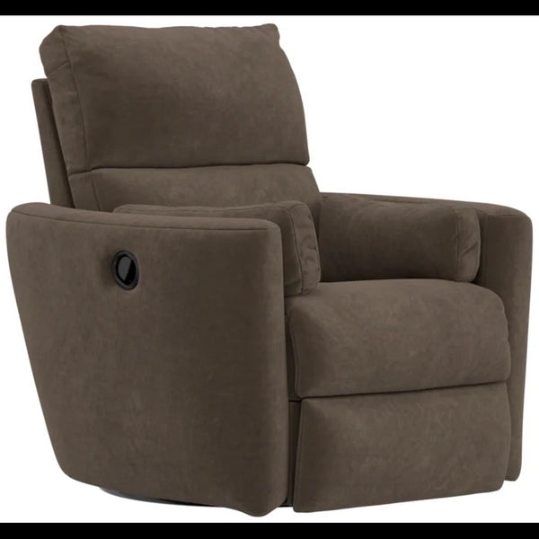 Crescent Mink Swivel Glider Recliner