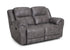 Croft Colt Smoke Reclining Loveseat - WCC Furniture & Mattress Center Lafayette & Lake Charles