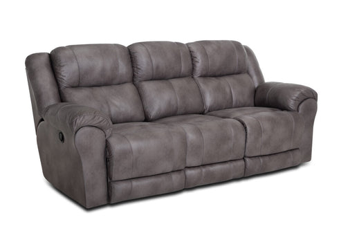 Croft Colt Smoke Reclining Sofa - WCC Furniture & Mattress Center Lafayette & Lake Charles