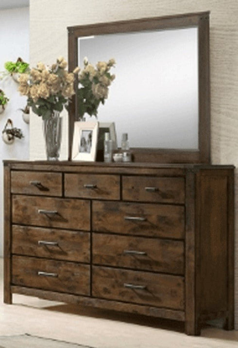 Curtis Bed, Dresser & Mirror - WCC Furniture & Mattress Center Lafayette & Lake Charles