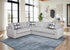 Cyclone Dove Sectional - WCC Furniture & Mattress Center Lafayette & Lake Charles