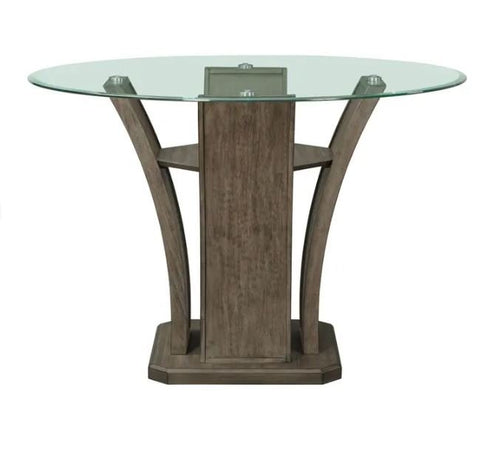 Dapper 5 Piece Grey Counter Height Dining set - WCC Furniture & Mattress Center Lafayette & Lake Charles