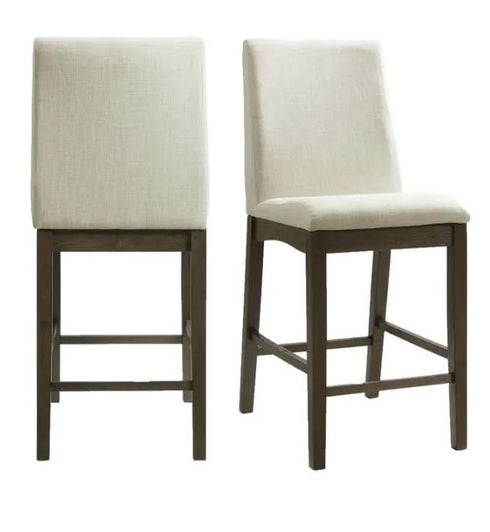 Dapper 5 Piece Walnut Counter Height Dining set - WCC Furniture & Mattress Center Lafayette & Lake Charles