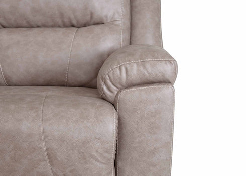 Davenport Duvall Greige Reclining Sectional - WCC Furniture & Mattress Center Lafayette & Lake Charles