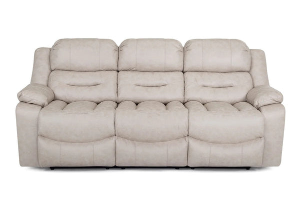 Decker Easter Buff Reclining Sofa - WCC Furniture & Mattress Center Lafayette & Lake Charles