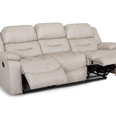 Decker Easter Buff Reclining Sofa - WCC Furniture & Mattress Center Lafayette & Lake Charles