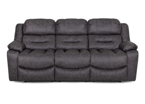 Decker Easter Slate Reclining Sofa - WCC Furniture & Mattress Center Lafayette & Lake Charles