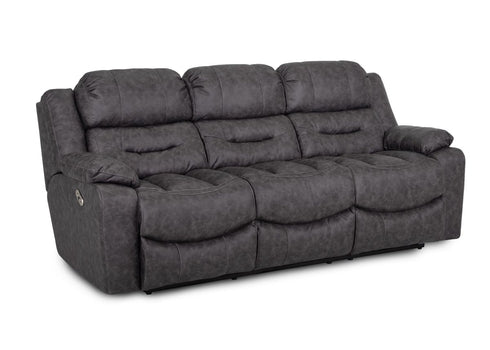 Decker Easter Slate Reclining Sofa - WCC Furniture & Mattress Center Lafayette & Lake Charles