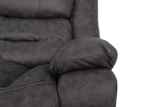 Decker Easter Slate Swivel Glider Recliner - WCC Furniture & Mattress Center Lafayette & Lake Charles