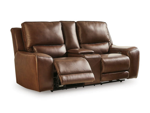 DeepWakes Canyon Power Reclining Loveseat w/ Console - WCC Furniture & Mattress Center Lafayette & Lake Charles