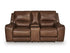 DeepWakes Canyon Power Reclining Loveseat w/ Console - WCC Furniture & Mattress Center Lafayette & Lake Charles