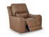 DeepWakes Caramel Power Recliner w/ ADJ Headrest - WCC Furniture & Mattress Center Lafayette & Lake Charles