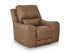 DeepWakes Caramel Power Recliner w/ ADJ Headrest - WCC Furniture & Mattress Center Lafayette & Lake Charles
