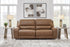 DeepWakes Caramel Power Reclining Sofa - WCC Furniture & Mattress Center Lafayette & Lake Charles