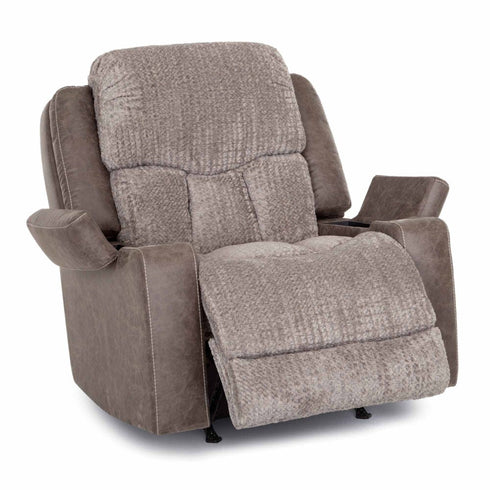 Denali Two - Tone Power Rocker Recliner w/ Massage - WCC Furniture & Mattress Center Lafayette & Lake Charles
