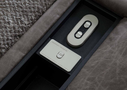 Denali Two-Tone Power Reclining Loveseat w/ Massage