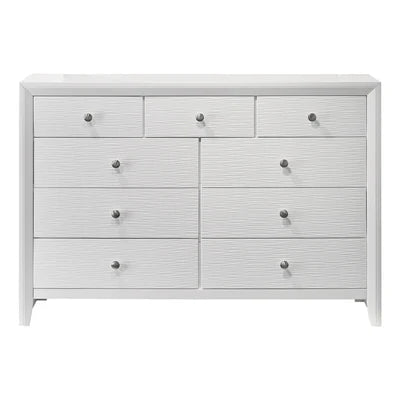 Denker Evan White Dresser - WCC Furniture & Mattress Center Lafayette & Lake Charles
