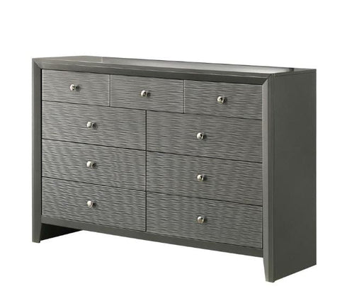 Denker Gunmetal Dresser - WCC Furniture & Mattress Center Lafayette & Lake Charles