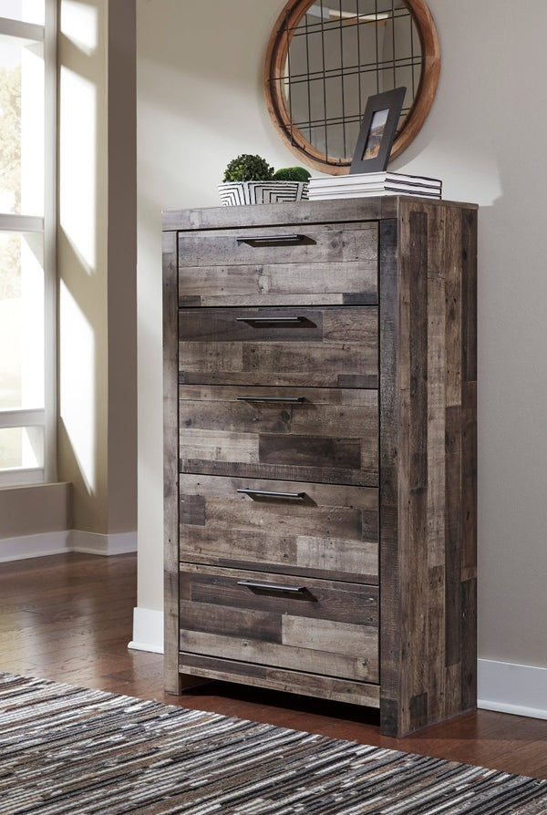 Derekson Multi - Gray Chest - WCC Furniture & Mattress Center Lafayette & Lake Charles