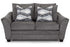 Eastbrook Shasta Charcoal Sofa & Loveseat - WCC Furniture & Mattress Center Lafayette & Lake Charles