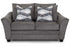 Eastbrook Shasta Charcoal Sofa & Loveseat