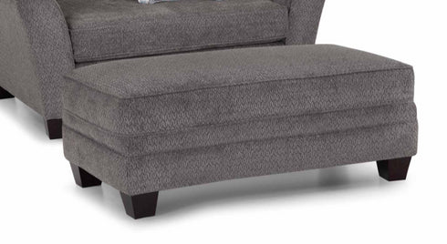 Eastbrook Shasta Charcoal Ottoman