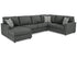 Edenfield Charcoal LAF Chaise Sectional - WCC Furniture & Mattress Center Lafayette & Lake Charles