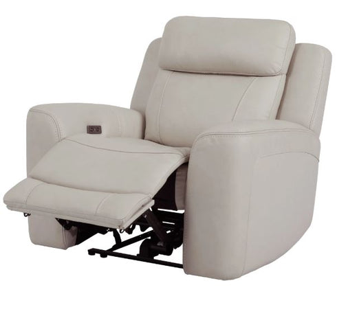 Ellsworth Stone Power Recliner - WCC Furniture & Mattress Center Lafayette & Lake Charles
