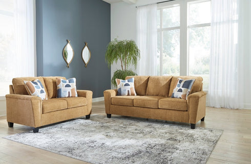 Erinslane Honey Sofa & Loveseat - WCC Furniture & Mattress Center Lafayette & Lake Charles