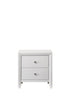 Evan White Nightstand - WCC Furniture & Mattress Center Lafayette & Lake Charles