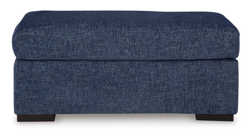 Evansley Navy Ottoman - WCC Furniture & Mattress Center Lafayette & Lake Charles