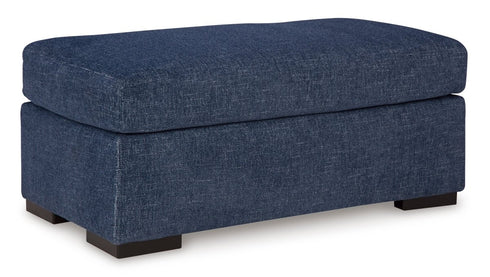 Evansley Navy Ottoman - WCC Furniture & Mattress Center Lafayette & Lake Charles