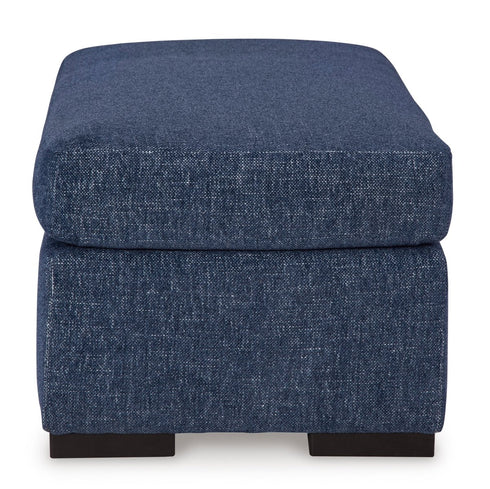 Evansley Navy Ottoman - WCC Furniture & Mattress Center Lafayette & Lake Charles