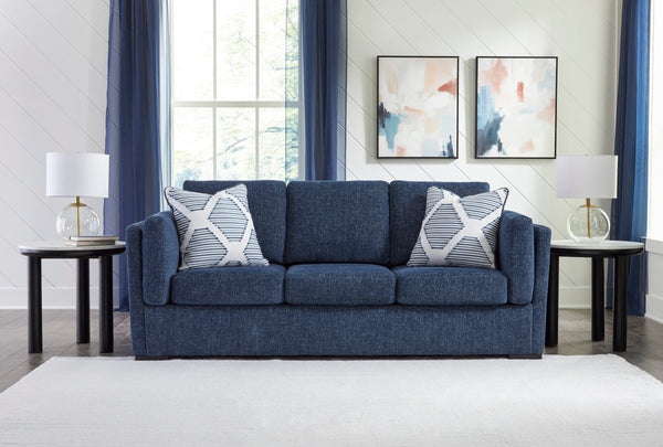 Evansley Navy Sofa - WCC Furniture & Mattress Center Lafayette & Lake Charles