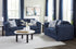 Evansley Navy Sofa & Loveseat - WCC Furniture & Mattress Center Lafayette & Lake Charles