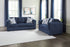 Evansley Navy Sofa & Loveseat - WCC Furniture & Mattress Center Lafayette & Lake Charles