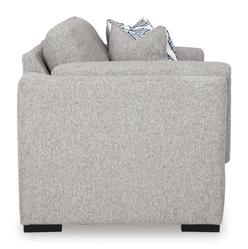 Evansley Pewter Loveseat - WCC Furniture & Mattress Center Lafayette & Lake Charles