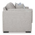 Evansley Pewter Loveseat - WCC Furniture & Mattress Center Lafayette & Lake Charles