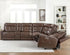 Felton Acorn 6 Piece Power Reclining Sectional - WCC Furniture & Mattress Center Lafayette & Lake Charles
