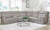Felton Pewter 6 Piece Power Reclining Sectional - WCC Furniture & Mattress Center Lafayette & Lake Charles