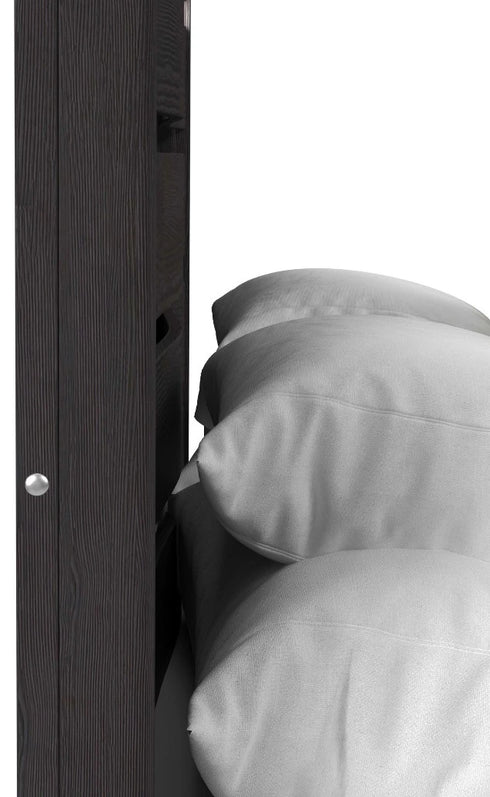 Tobias Black Panel Bed