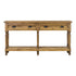 Fisher Wheat 2 Drawer Sofa Table - WCC Furniture & Mattress Center Lafayette & Lake Charles