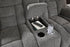 Foreside Charcoal DBL Reclining Loveseat w/ Console - WCC Furniture & Mattress Center Lafayette & Lake Charles