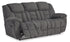 Foreside Charcoal Reclining Sofa - WCC Furniture & Mattress Center Lafayette & Lake Charles