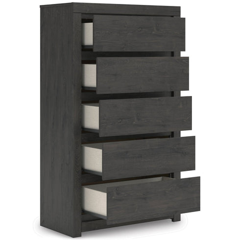 Fraluna Charcoal Chest - WCC Furniture & Mattress Center Lafayette & Lake Charles