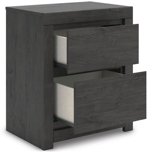 Fraluna Charcoal Nightstand - WCC Furniture & Mattress Center Lafayette & Lake Charles
