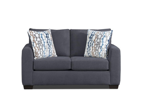 Franz Charcoal Loveseat - WCC Furniture & Mattress Center Lafayette & Lake Charles