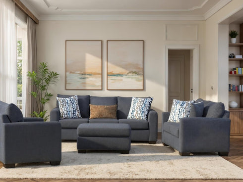 Franz Charcoal Sofa & Loveseat - WCC Furniture & Mattress Center Lafayette & Lake Charles